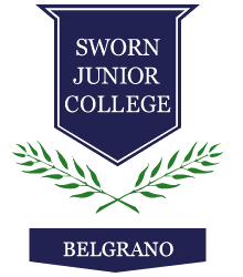 Logo de Sworn Junior College, cliente de SEG24